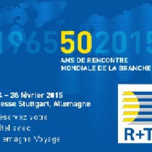 Le R+T est le salon international le plus grand du secteur de la protection solaire. Il a lieu tous les 3 ans pendant 5 jours en février. Les priorités sont la protection solaire intérieur et extérieur, jardins d’hiver, radiocommande, régulation de la lumière, portes et fenêtres aussi bien que des textiles, moteurs et accessoires.